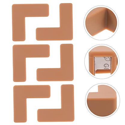 Toddmomy 6pcs Soft Corner Protectors for Fish Tanks and Pet Carriers Gentle Edge Bumpers for Safe Boys and Girls Play Areas Easy Installation No Damage