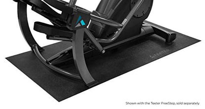 Teeter Heavy-Duty Equipment Mat for FreeStep Recumbent Cross Trainer, Power10 Rower, and FitForm Strength Trainer