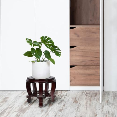 ABOOFAN Wooden Base for Fish Tank Display Stylish Wooden Stand Height for Home Decor Sturdy Construction Stable Design