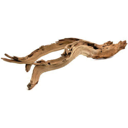Koyal Wholesale 24" Driftwood Terrarium Decor, Clean California Manzanita Drift Wood Reptile Decor, Driftwood Decor for Home, Desert Reptile Supplies