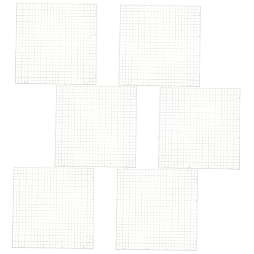 6pcs Aquarium Divider Kit Mesh Breeding Isolation Board for Fish Tank Easy Installation for Separating Fish and Enhancing Survival Rates