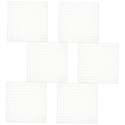 6pcs Aquarium Divider Kit Mesh Breeding Isolation Board for Fish Tank Easy Installation for Separating Fish and Enhancing Survival Rates