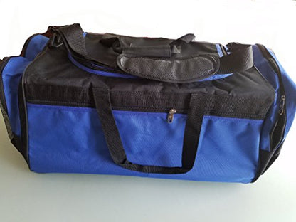 Martial Arts Bag with Mesh, Boxing MMA Deluxe Equipment Bag, TKD Bag, Karate Bag Red or Blue 13" x 27" x 14"