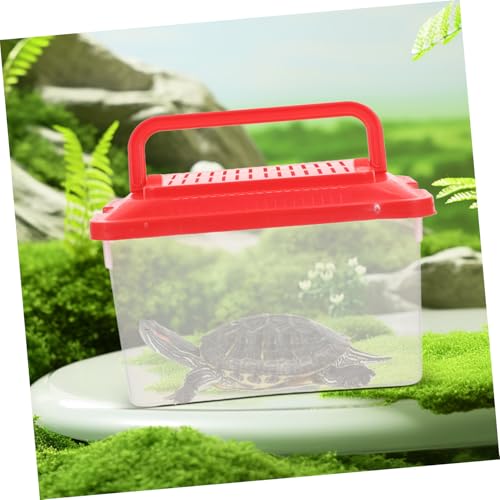 Fish Transport Container Small Aquariums Goldfish Tank Handheld Fish Tank Crab Carrier