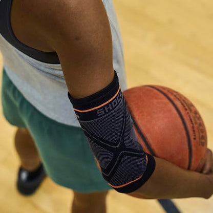 Shock Doctor Compression Knit Elbow Sleeve with Gel Support - size: Adult-X-Large