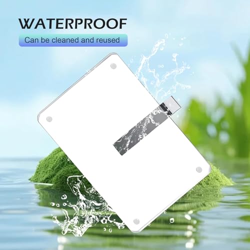 Qurbun 2 PCS Car Picture Holder for Sun Visor, 2.36" x 3.5" Clear Acrylic Personalized Photo Holder, Universal Personalized Car Accessories with Clips for Easy Display (Transparent)
