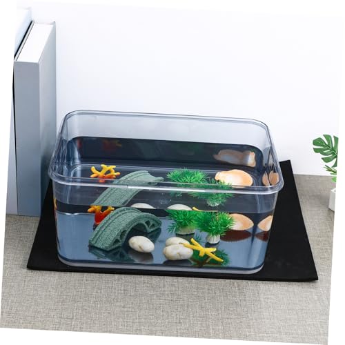 Toddmomy Aquarium Leveling Mat Thicken Shockproof Pad for Fish Tank Non Slip Foams Pad Wear Resistant and Heat Insulating Base for Stable Aquarium Setup