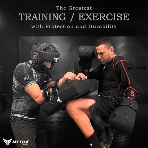 Mytra Fusion Boxing Head Guard Kickboxing Training Muay Thai Head Protector