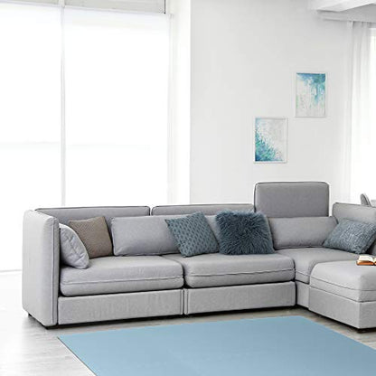 We Sell Mats 1/2-inch Multi-Purpose, Sky Blue, 48 Sq Ft (12 Tiles) - color: Sky Blue, style: 48 Square Feet (12 Tiles)