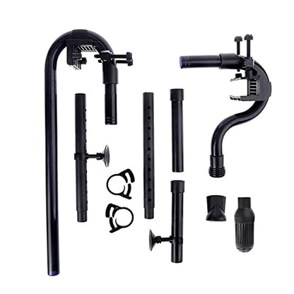 Bottone Canister Intake Outlet Tube Fish for External Filter Replacement Accessories with Strong Suction Cups