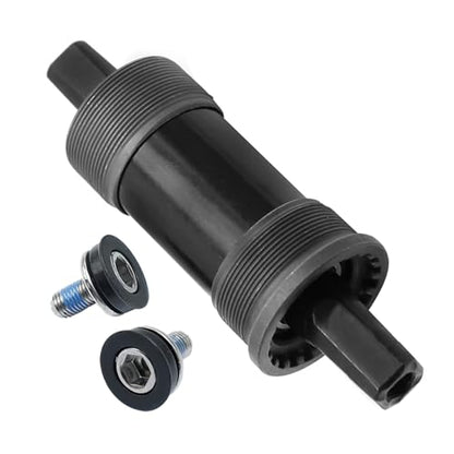 Hoypeyfiy Bike Bottom Bracket Mountain Bike Square-Taper Bottom Bracket Bicycles 68mm Replacement for Shimano Tourney TX800 Series (68x118mm) - size: 68*118mm