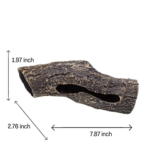 Large Pleco Cave Breeding Ceramic Decorations Fish Tank Aquarium (1 pcs Scape Log)