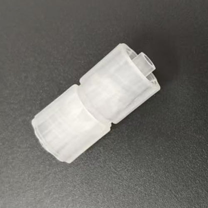 Dual-End Movable Male Luer Lock Adapter for Laboratory Biochemical Analytical Instruments Food Machinery 50PC/PK (Double Movable Male Luer, PP) - size: Double Movable Male Luer, PP