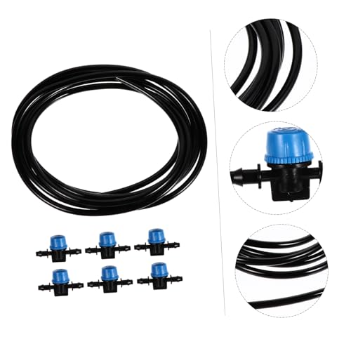 ORFOFE 1set Aquarium Water Control Hose Kit Soft Connectors Tubing for Fish Tanks Planter Boxes and Garden Systems