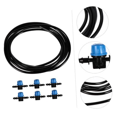 ORFOFE 1set Aquarium Water Control Hose Kit Soft Connectors Tubing for Fish Tanks Planter Boxes and Garden Systems