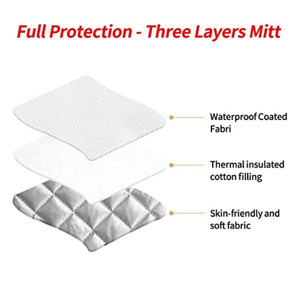 Coral Reef Fish Aquarium Pot Holders Set of 2 Kitchen Potholders with Pocket Heat Resistant Hot Pad Table Pads Non Slip Trivet for Cooking Baking Camping