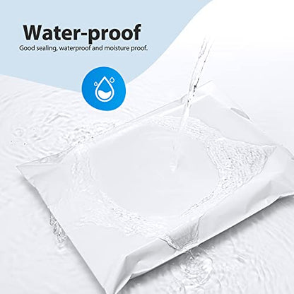 Fuxury Large Poly Mailers 14.5x19" 100Pcs, Shipping Bags for Clothing, Strong Adhesive Sealing Mailing Envelopes, Waterproof Postal Mailer Poly Bags for Small Business