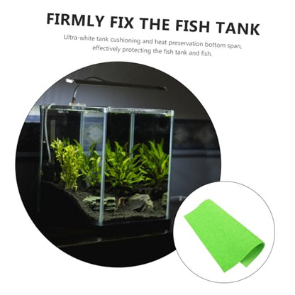 BESPORTBLE Fish Tank Mat Thick Cushioning Pad for Aquarium Base and Wear-Resistant Bottom Support for Fish Tanks Leveling and Insulation