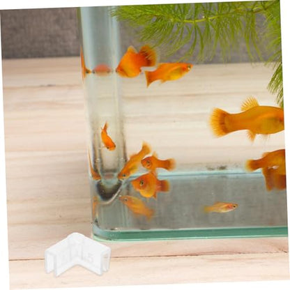 10pcs Transparent Fish Tank Corner Guards Durable Edges Protector for Aquariums Easy Install Corner Protector Guards Shaped Design