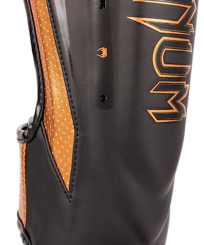 Venum Venum Elite Evo Shin Guards - color: Black/Bronze, size: Medium