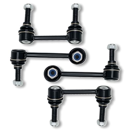 K750578 K750579 K750573 4Pc Front Rear Stabilizer Sway Bar End Links Fit for Dodge 2011 2012 2013 2014 2015 Durango, for Jeep 2011 2012 2013 2014 2015 Grand Cherokee, 2014-2015 Grand Cherokee - size: K750573&K750578-4PC