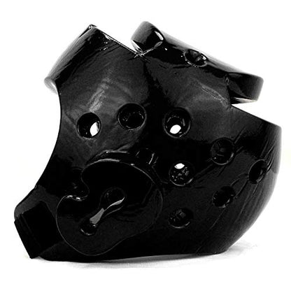 AAMA Taekwondo and Karate Sparring Foam Head Guard - color: BLACK, size: Small