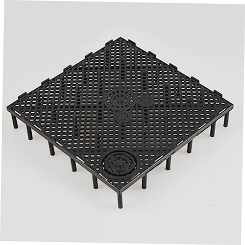 HANABASS 5pcs Aquarium Divider Trays Flexible Grid Divider for Fish Tank Isolation for Fish Prevention Easy to Assemble Bottom Plates