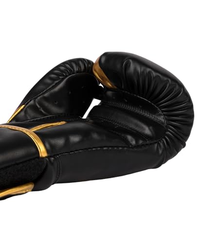 Venum Challenger Boxing Gloves - color: Black/Gold, size: 12-Ounce, style: Challenger 2.5