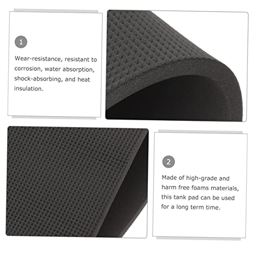 Toddmomy Thickened Aquarium Mat Non Slip Fish Tank Bottom Pad Durable Base for Heat Preservation Vibration Absorption for Aquariums and Fish Tanks