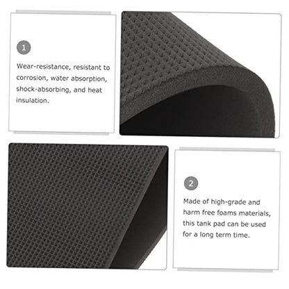 Toddmomy Thickened Aquarium Mat Non Slip Fish Tank Bottom Pad Durable Base for Heat Preservation Vibration Absorption for Aquariums and Fish Tanks