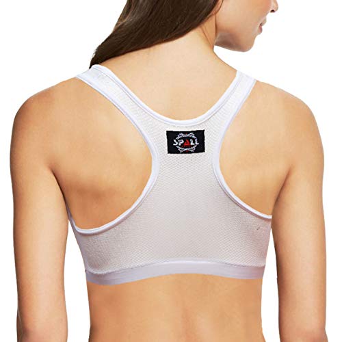 Women Sports Bra Chest Protector Guard Sports Bra For Karate Taekwondo MMA Boxing - size: Small