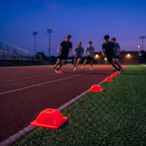2" (15, 30 Pcs) Training Cones for Sports - color: Orange