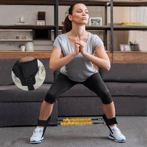 Adjustable Speed Training Hurdles Fitness & Speed Training Equipment with Agility Ladder - Plyometric Fitness & Speed Training – Hurdle/Obstacles for Soccer, Football, Track & Field - color: Blue