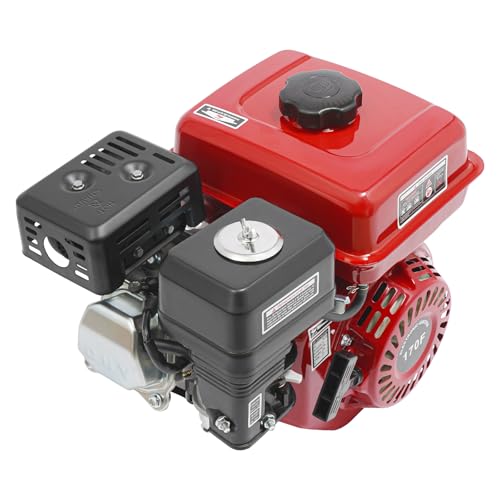 4-Stroke Gas Engine for Outdoor Power Equipment, Lawn Mowers, Tillers, Generators, Home Garden Tools, High Performance Gasoline Motor, Universal Replacement for DIYers and Landscapers