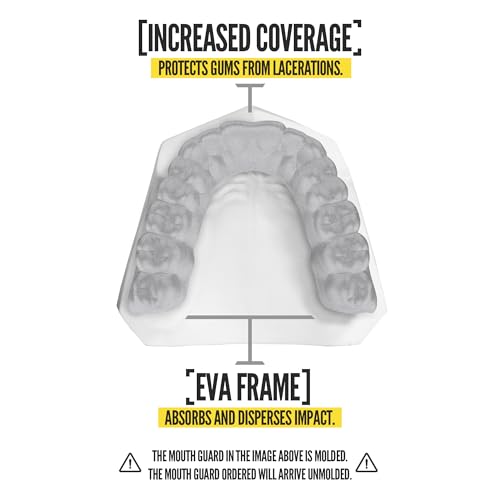 2 Pack Nxtrnd Classic Mouthguard, Custom Fit Sports Mouthpiece for Football, Boxing, MMA, Basketball, Hockey, Lacrosse, Youth & Adult (Silver) - color: Silver