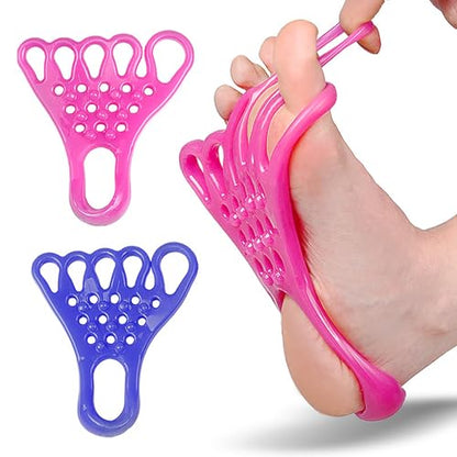 Toe Resistance Bands Strong Loop- Toe Stretcher -Toe Bands - color: blue