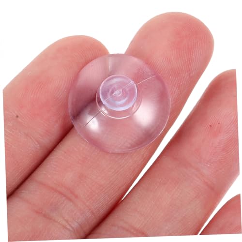 Homoyoyo 200pcs Suction Cup Towel Hooks for Glass Tabletop Suction Cups Adhesive for Aquarium Window Display