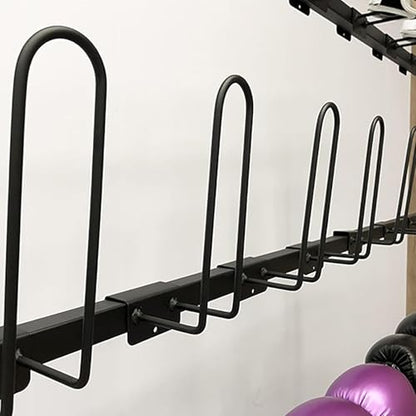 Boxing Gloves Organizer Rack, Boxing Gloves Display Stand Holder, Boxing Gloves Dryer, Wall Mounted Steel Hanging Hooks for Storage Kickboxing, Muay Thai, MMA Training Gloves(66in/168cm - Hold 5 Pairs - size: 66in/168cm - Hold 5 Pairs of Gloves