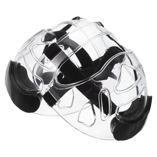 Toddmomy 2 Pack Taekwondo Face Guard Detachable Full Face Protective Headgear Lightweight Karate Sparring Gear for Kickboxing Training Martial Arts Shield for Youth and Adults