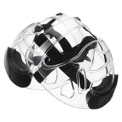Toddmomy 2 Pack Taekwondo Face Guard Detachable Full Face Protective Headgear Lightweight Karate Sparring Gear for Kickboxing Training Martial Arts Shield for Youth and Adults