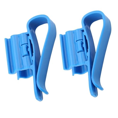 Aquarium Hose Holder 15Pcs Adjustable Water Pipe Tube Clamp Plastic Multifunction Aquarium Holder Blue Hose Fish Tank