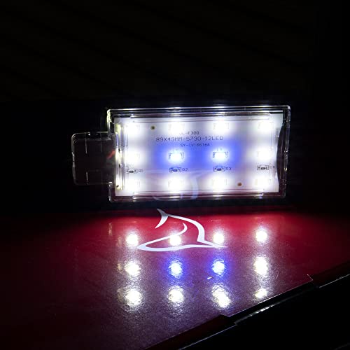 Aquatop SkyAqua Nano Slim LED Light for Rimless Aquariums 5W, NLL-01 - size: 5W (Nano Tanks)