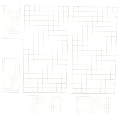 6Pcs Aquarium Divider Mesh Isolation Board Fish Tank Filtering Trays for Fish Breeding Separation Design