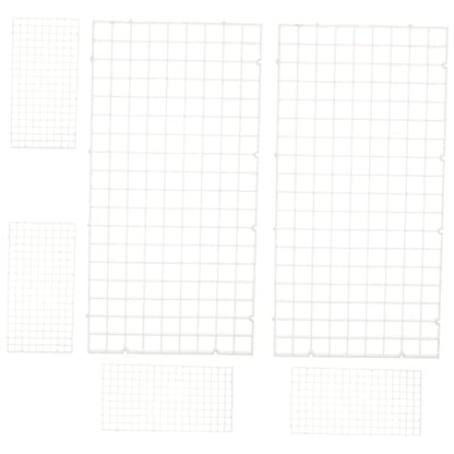 6Pcs Aquarium Divider Mesh Isolation Board Fish Tank Filtering Trays for Fish Breeding Separation Design