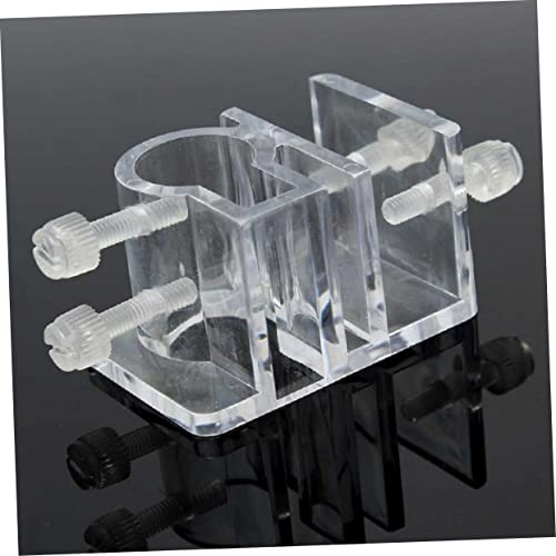 Acrylic Fixed Frame for Aquarium 4pcs Water Tube Clamp Fish Tank Water Drainer Clamp