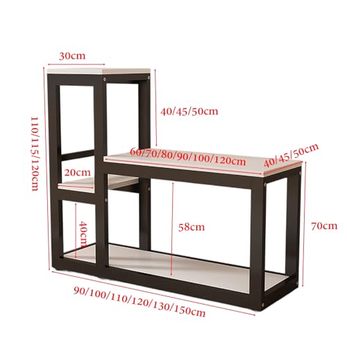 Fish Tank Stand,Heavy Duty Aquarium Stand with Non-Slip Foot Pads, Durable Fish Tank Rack for Terrariums, Scratch-Resistant Support for Secure Placement, Ideal for Home and Office Use
