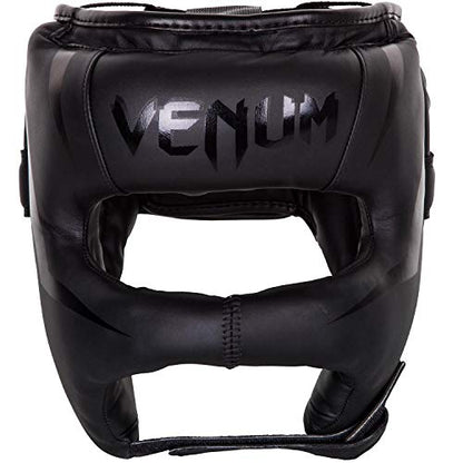 Venum Elite Iron Headgear - color: Black/Black