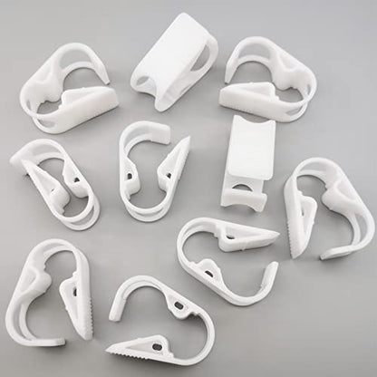 10PCS Large Plastic tubing Clamp for Hose Flow Control 12 Grades Adjustable Laboratory Tube Clip Industrial Hose Clamp Pinch