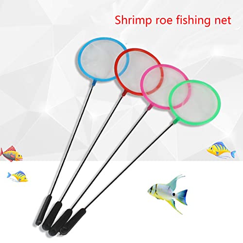 Aquarium Fishing Net Fine Mesh Skimmer Filter Quick Catching Net Safe for All Fish & Shrimps 3 Inches