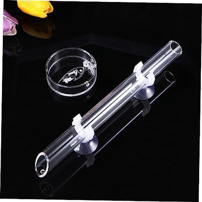 BESPORTBLE Acrylic Shrimp Feeder Tube Bowl Aquarium Supplies Feeder for Shrimp Food Tube